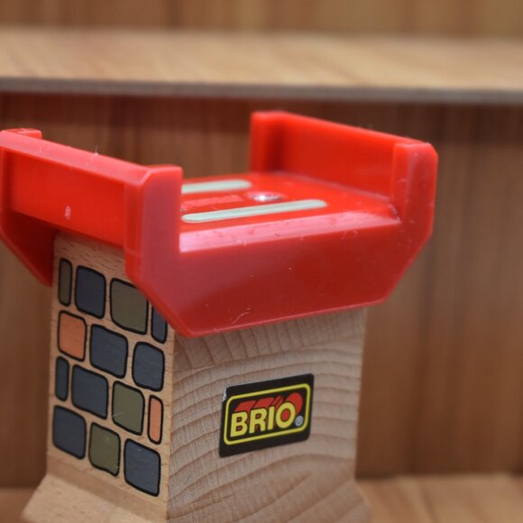 Brio Wooden Railway 3 Inch Track Riser Thomas and Friends Wooden Compatible x 2 - Picture 5 of 9